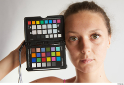 Isabella De Laa  X RITE COLOUR CHECKER face  jpg